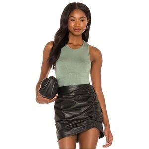 NBD Corinna Bodysuit in Sage, NWT, Size Medium